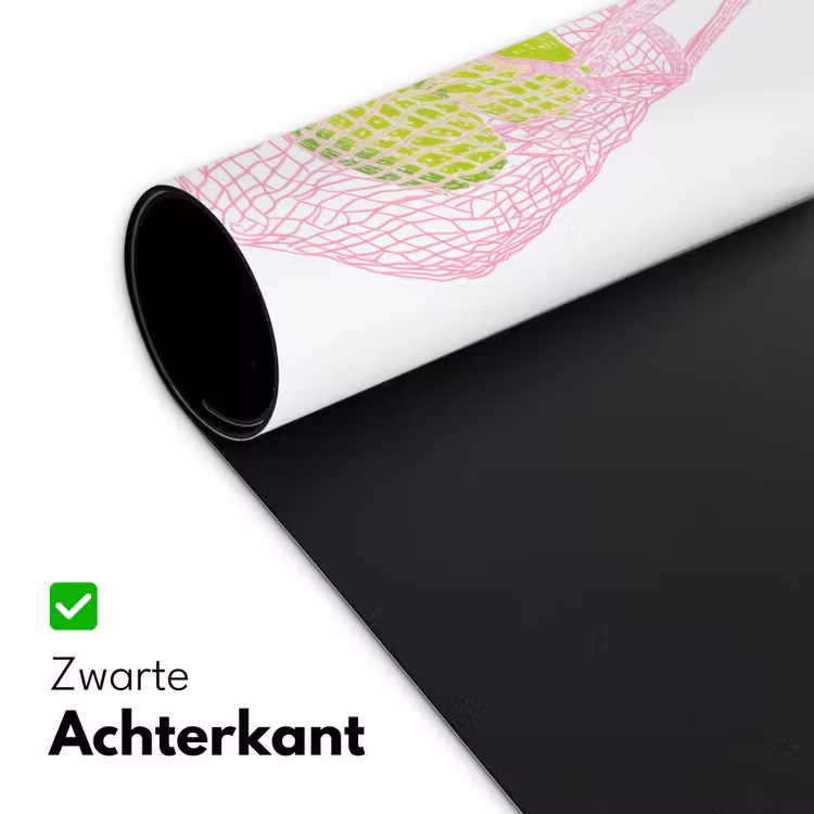 Bureau onderlegger - Netzakje - Roze - Illustratie - Limoenen — 4