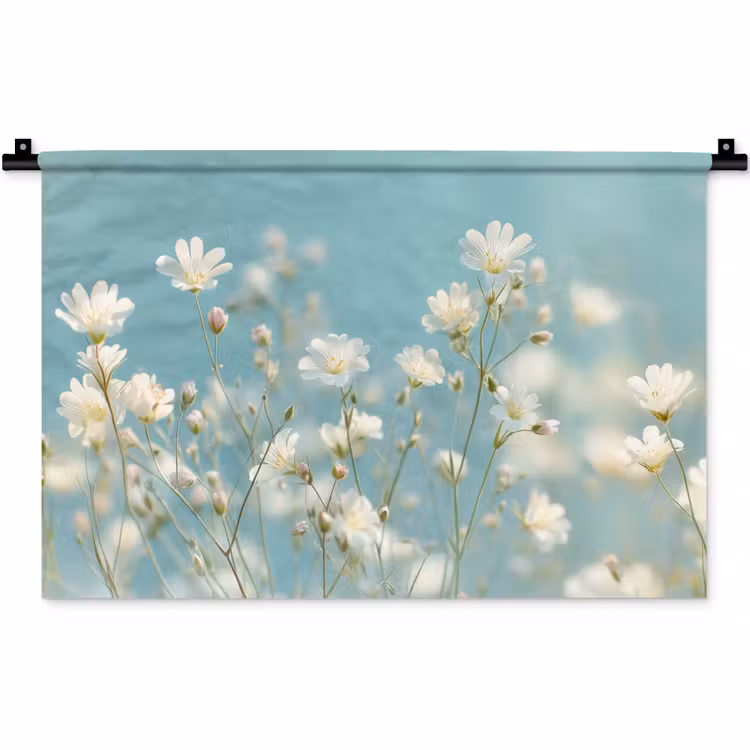 Wandkleed - Stängel – Blumen – Luft – Weiß — 1