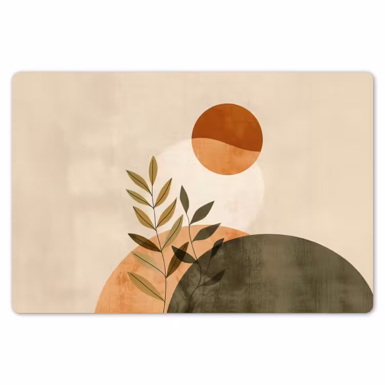 Placemat - 6 stuks - Takken - Vormen - Abstract — 7
