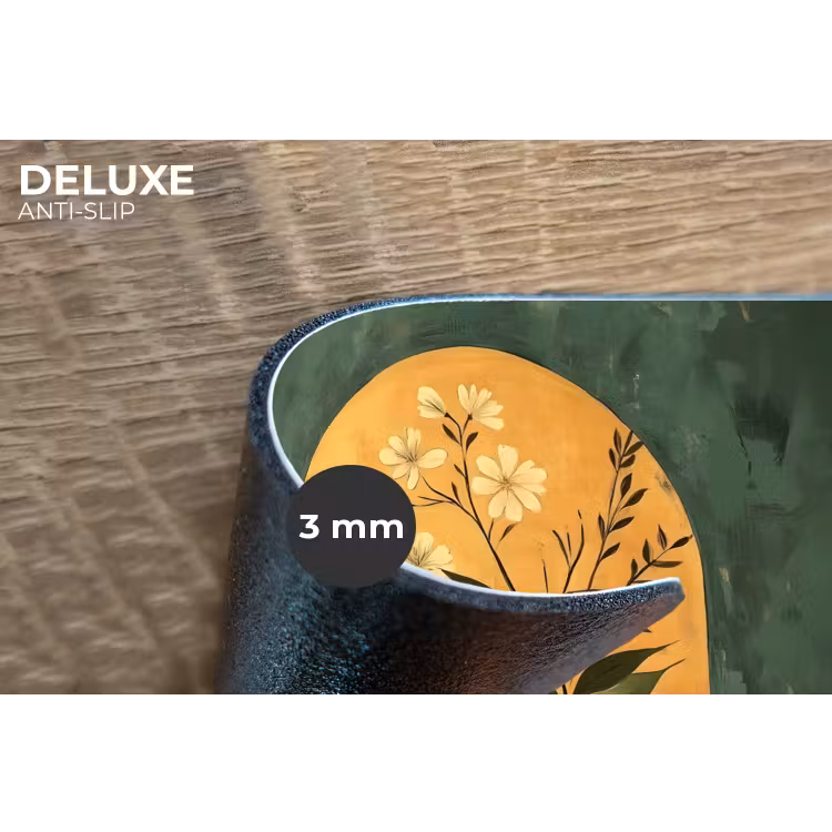 Placemat - 6 stuks - Plant - Bloemen - Wit — 4