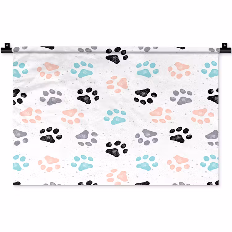 Wandkleed - Paw - Pattern - Color — 1