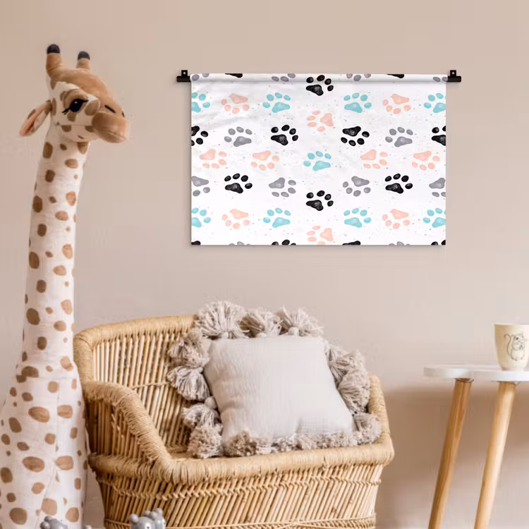 Wandkleed - Paw - Pattern - Color — 5