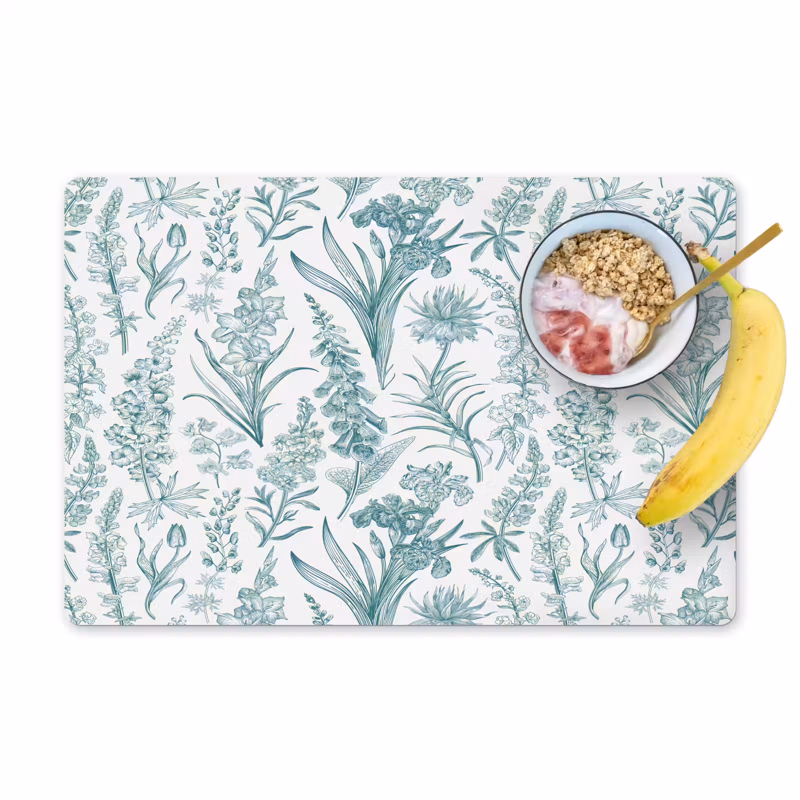 Placemat - 6 stuks - Lovely - Garden - Emerald — 1