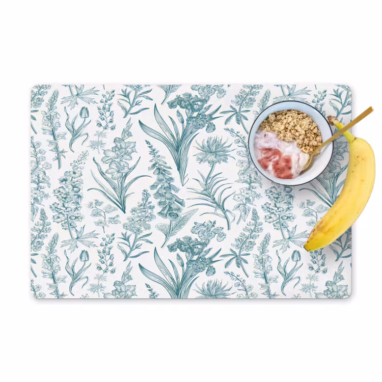 Placemat - 6 stuks - Lovely - Garden - Emerald — 1