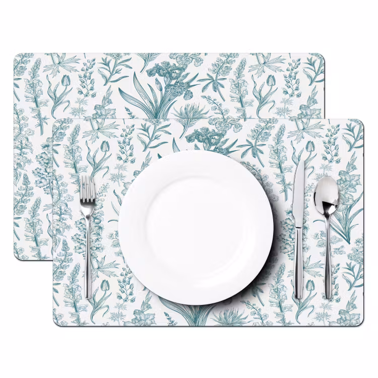 Placemat - 6 stuks - Lovely - Garden - Emerald — 2