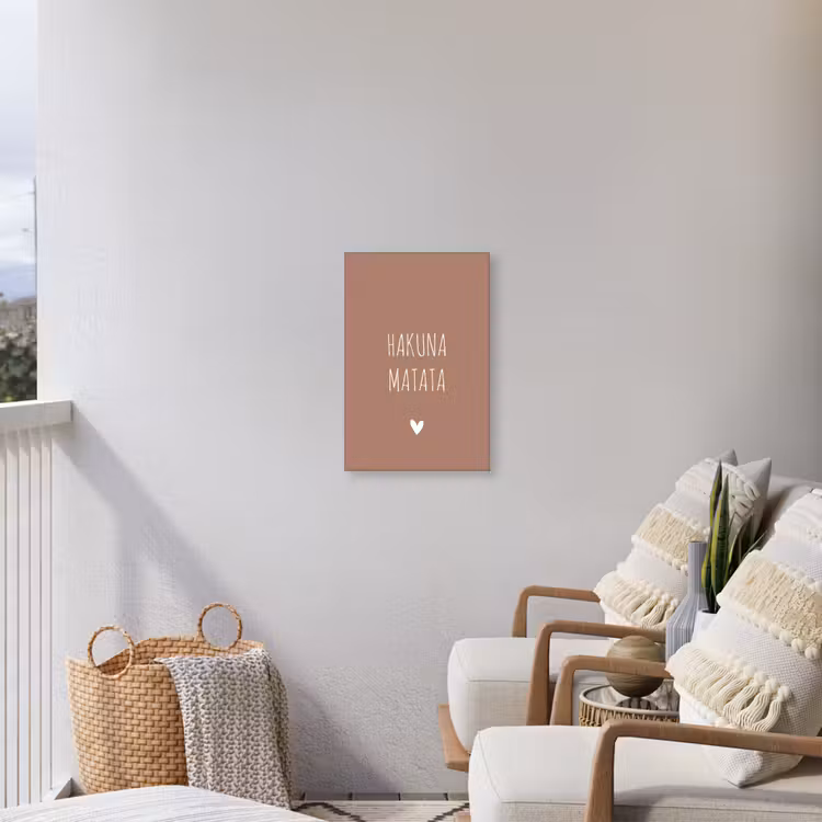 Buiten canvas - Spreuken - Hakuna matata - Quotes — 4