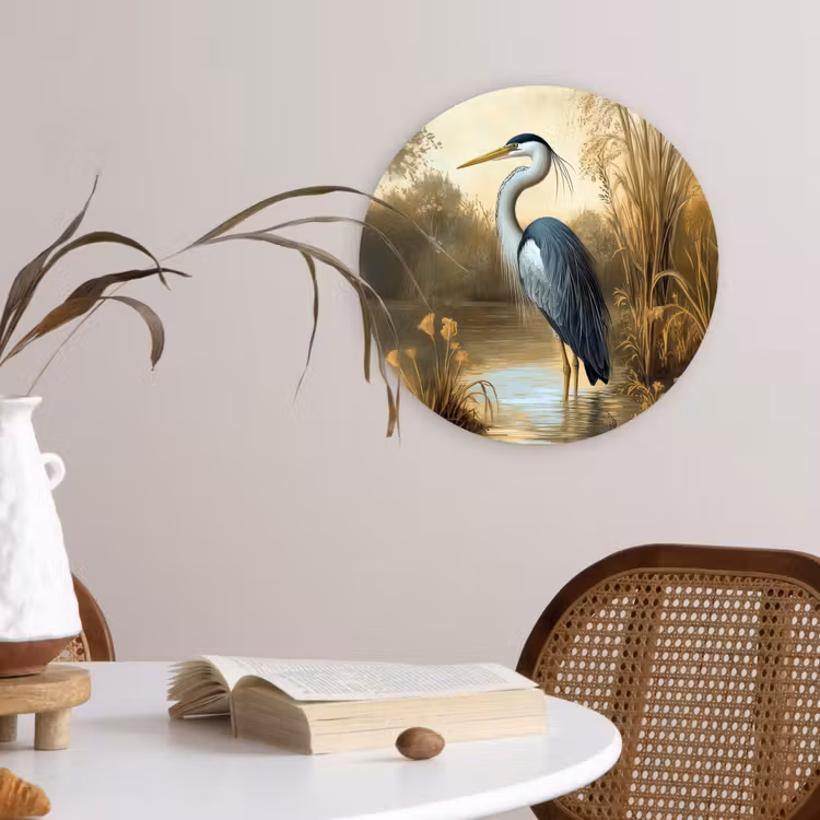 Muurcirkel - Reiger - Water - Planten — 4