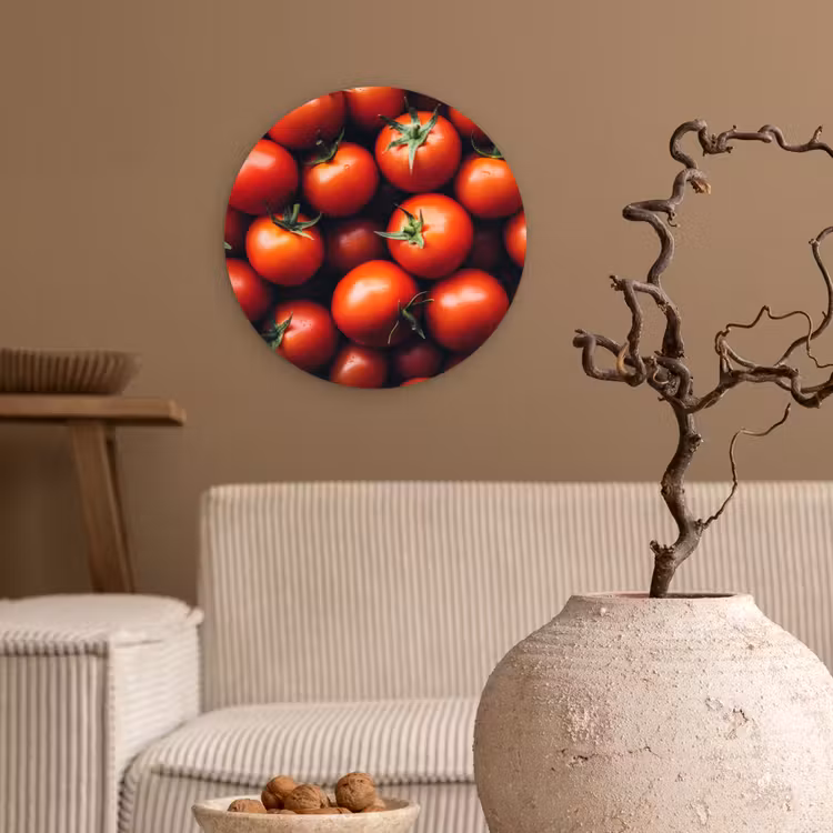 Muurcirkel - Groente - Rood - Tomaten — 2