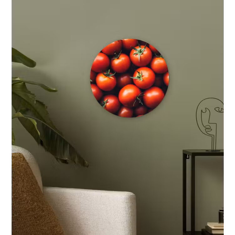 Muurcirkel - Groente - Rood - Tomaten — 3