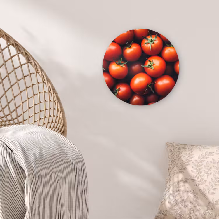 Muurcirkel - Groente - Rood - Tomaten — 5