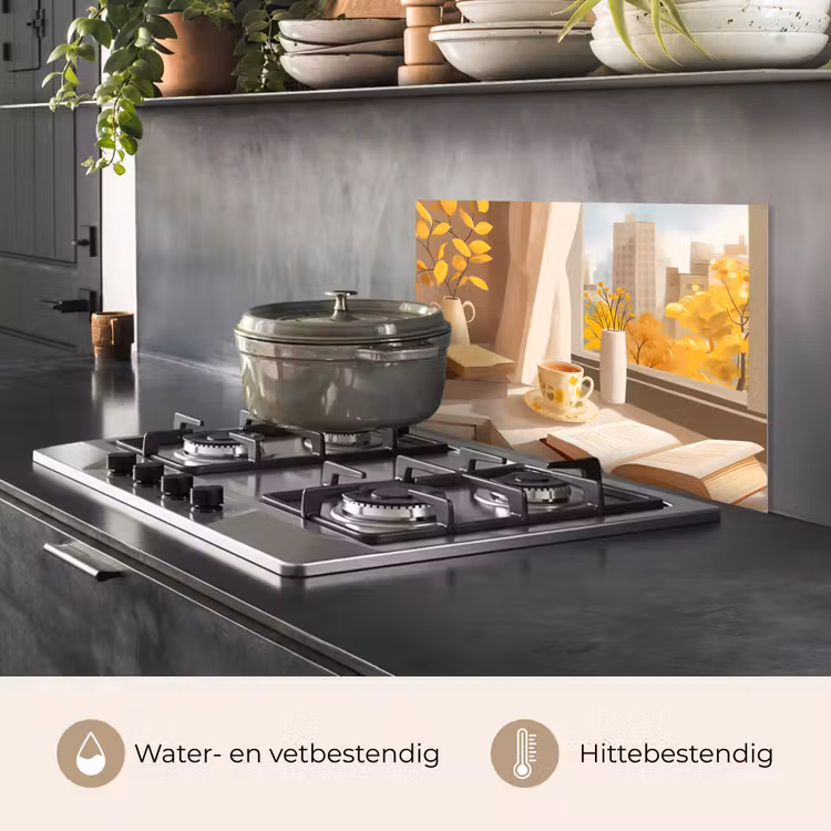 Spatscherm keuken - Thee - Boek - Thee - Herfst — 7