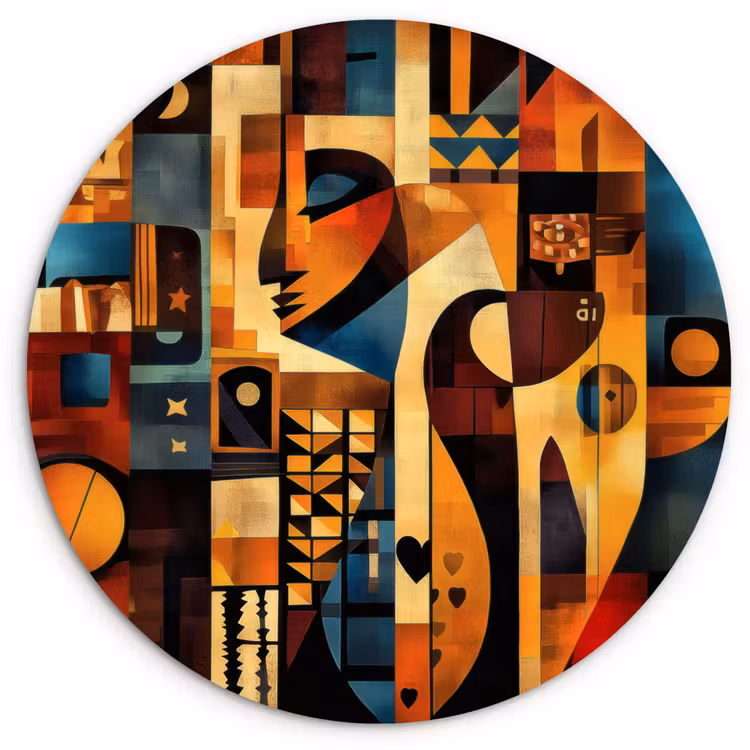 Muurcirkel - Figuren - Abstract - Symbolen — 1