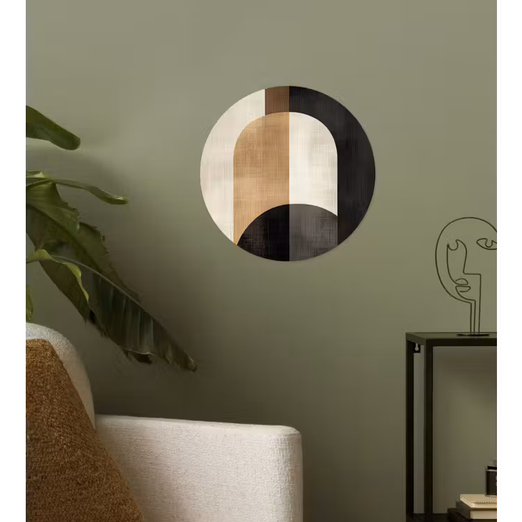 Behangcirkel - Geometrische - Vormen - Wit — 3