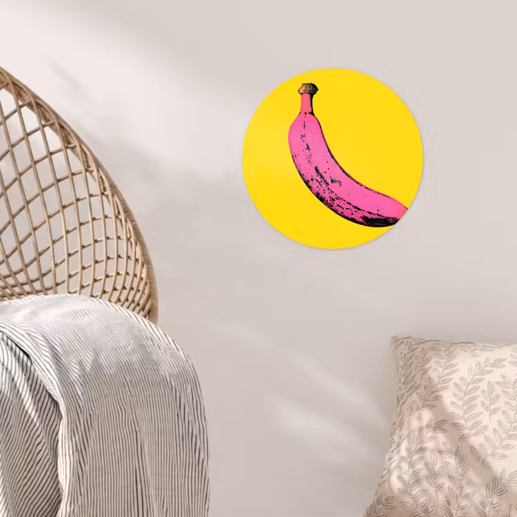Behangcirkel - Banaan - Grafisch - Geel — 5