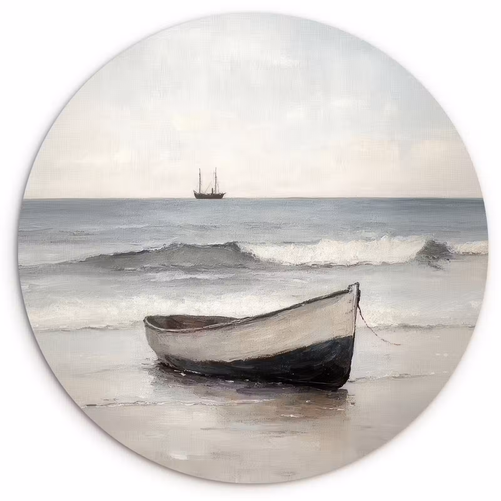 Muurcirkel - Roeiboot - Zee - Horizon — 1