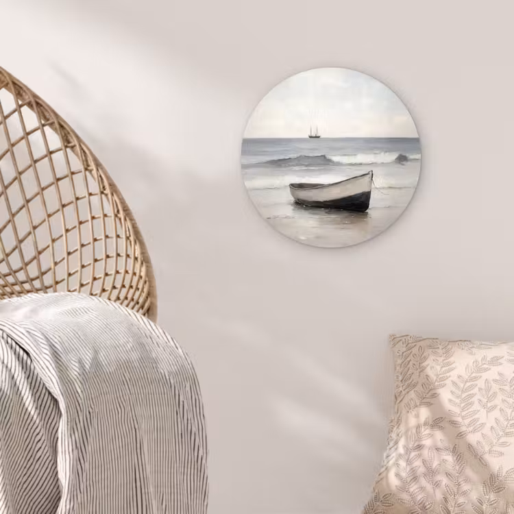 Muurcirkel - Roeiboot - Zee - Horizon — 5