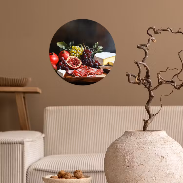 Behangcirkel - Borrelplank - Stilleven - Vintage — 2