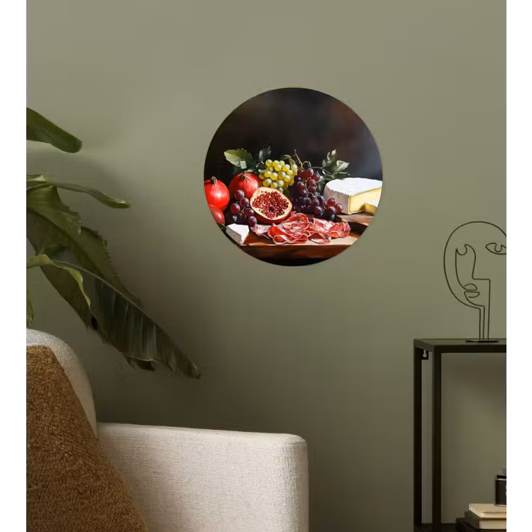Behangcirkel - Borrelplank - Stilleven - Vintage — 3