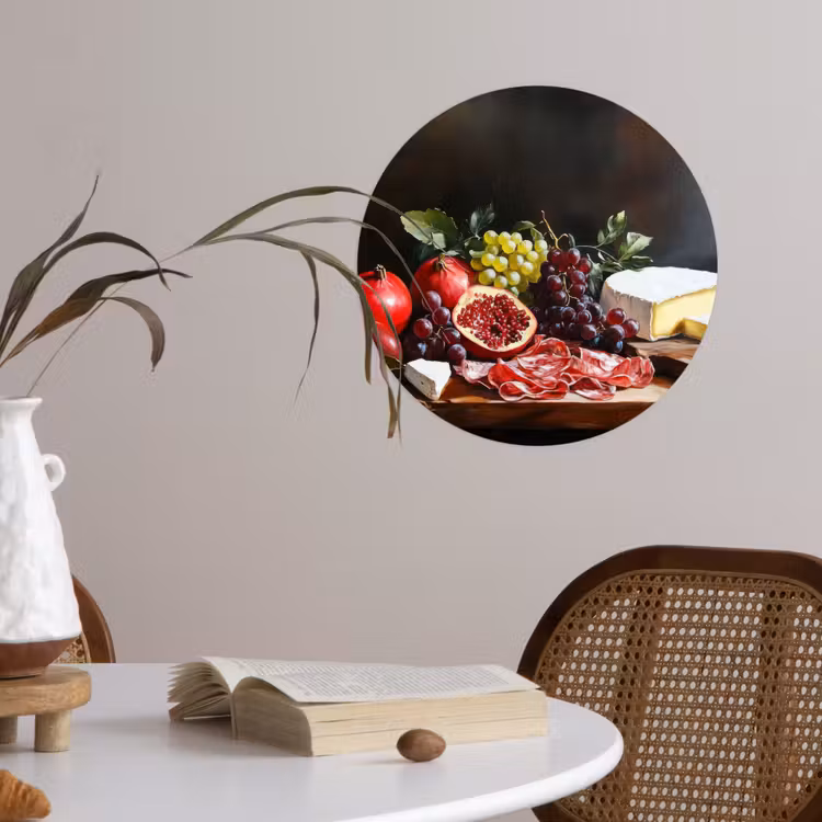 Behangcirkel - Borrelplank - Stilleven - Vintage — 4