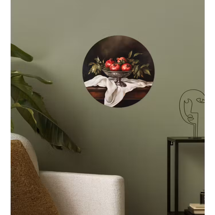 Behangcirkel - Granaatappels - Klassiek - Vintage — 3