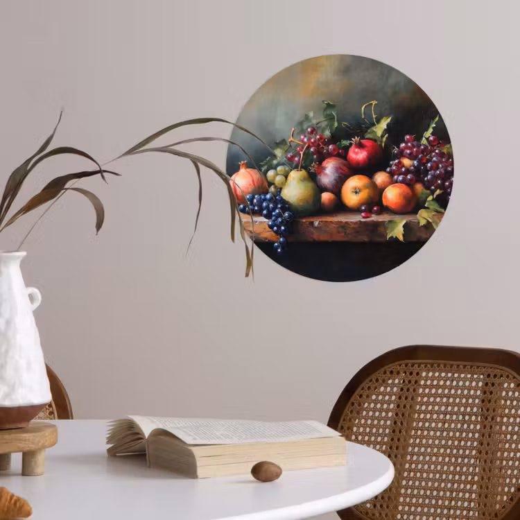 Behangcirkel - Rustiek - Stilleven - Fruit — 4
