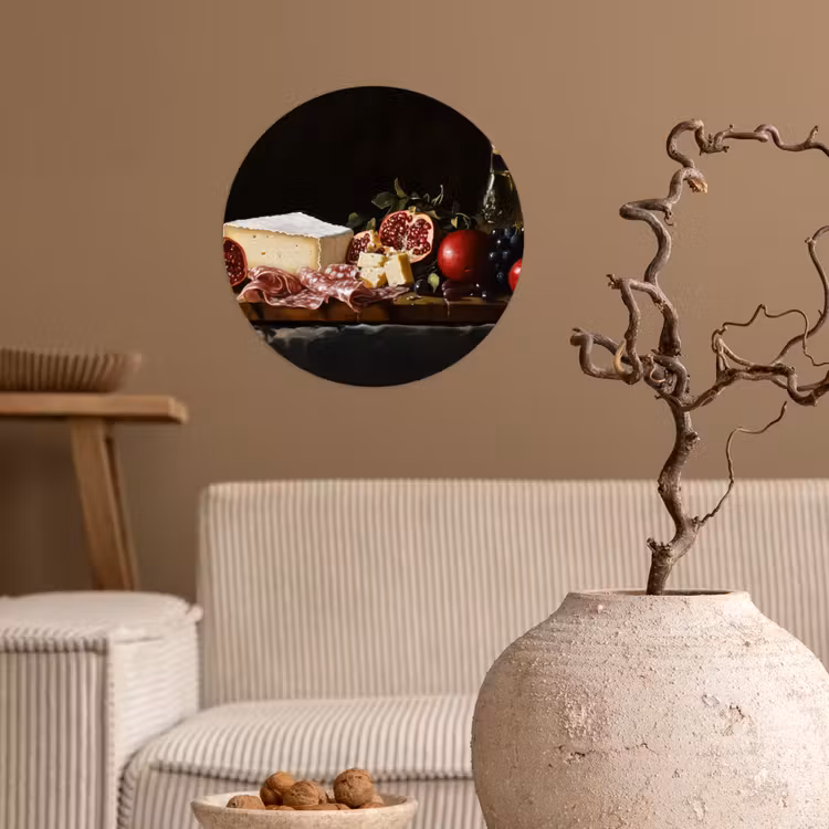 Behangcirkel - Stilleven - Vintage - Borrelplank — 2