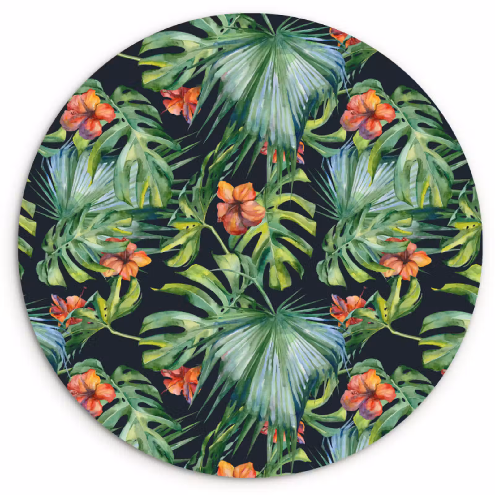 Muurcirkel - Monstera - Jungle - Bladeren — 1