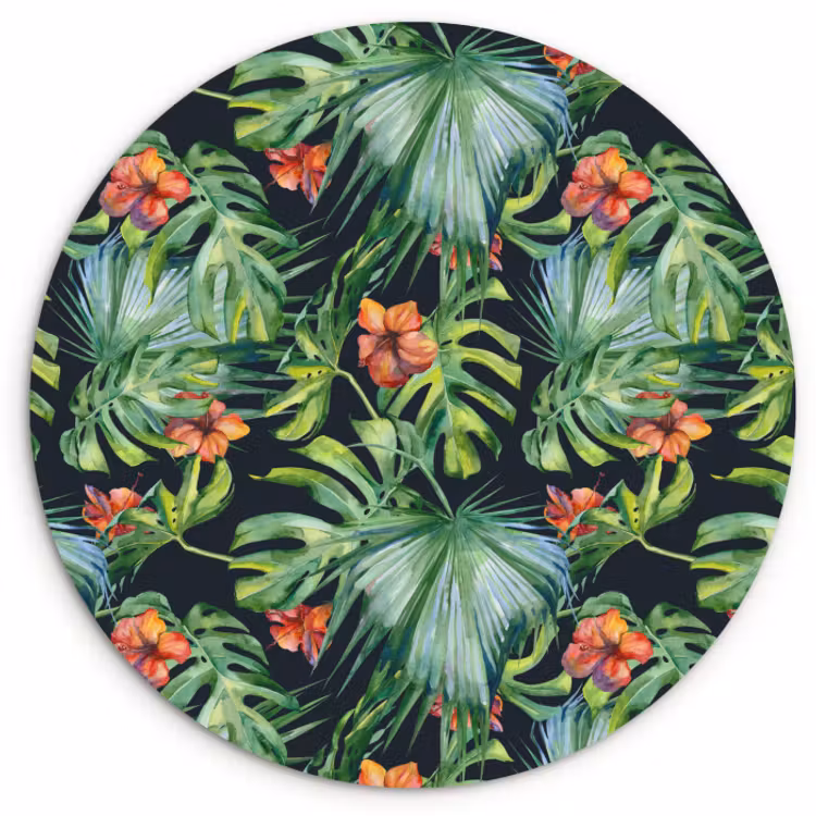 Muurcirkel - Monstera - Jungle - Bladeren — 1