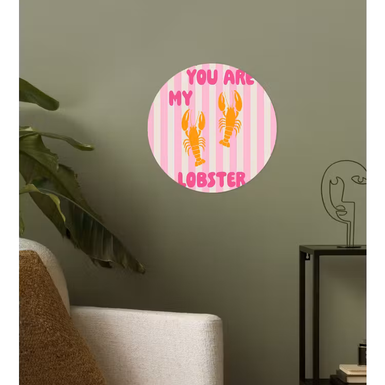 Behangcirkel - Lobster - Love - Valentijn — 3