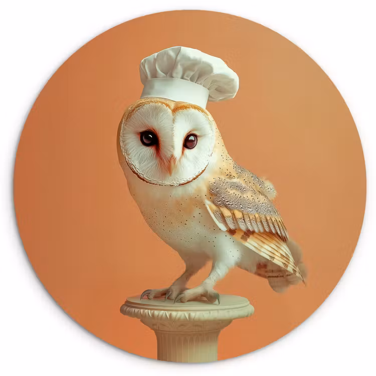 Muurcirkel - Kerkuil - Koksmuts - Oranje - Vogel — 1