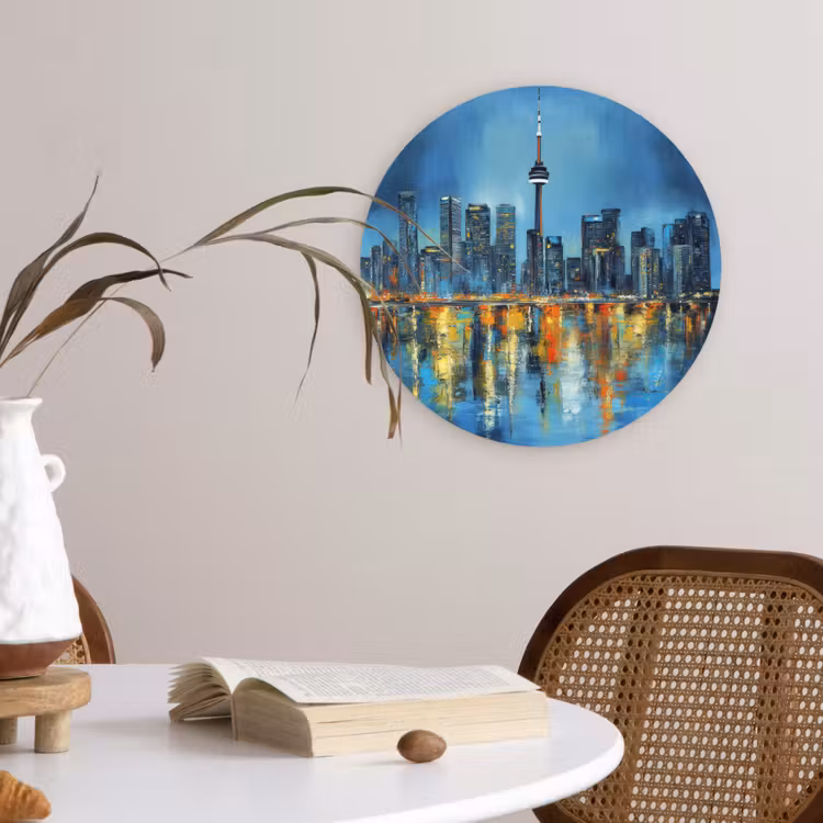 Muurcirkel - Skyline Toronto - Water - Stadslichten - Toren — 4