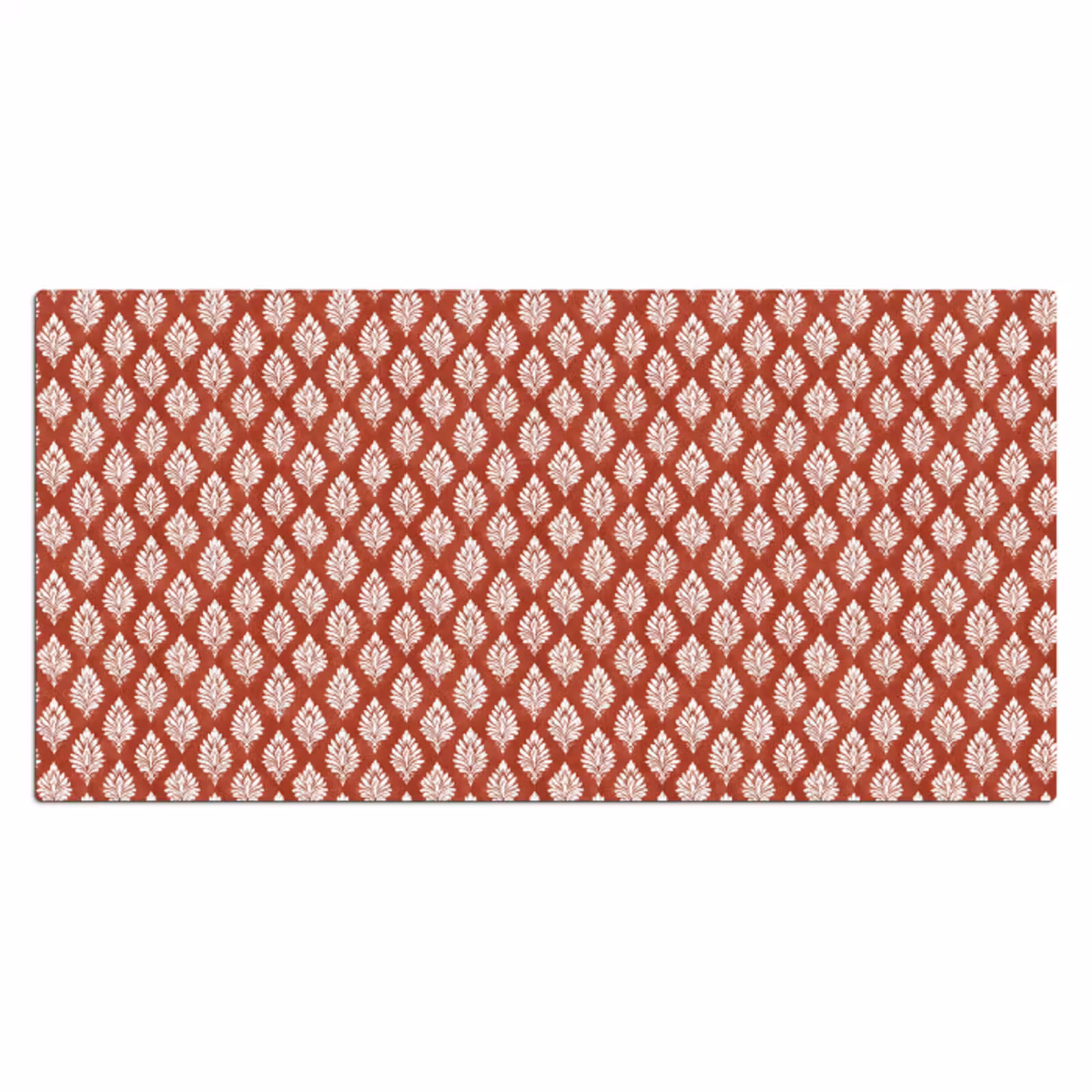 Bureau onderlegger - Chic - Patroon - Rood - Wit — 1