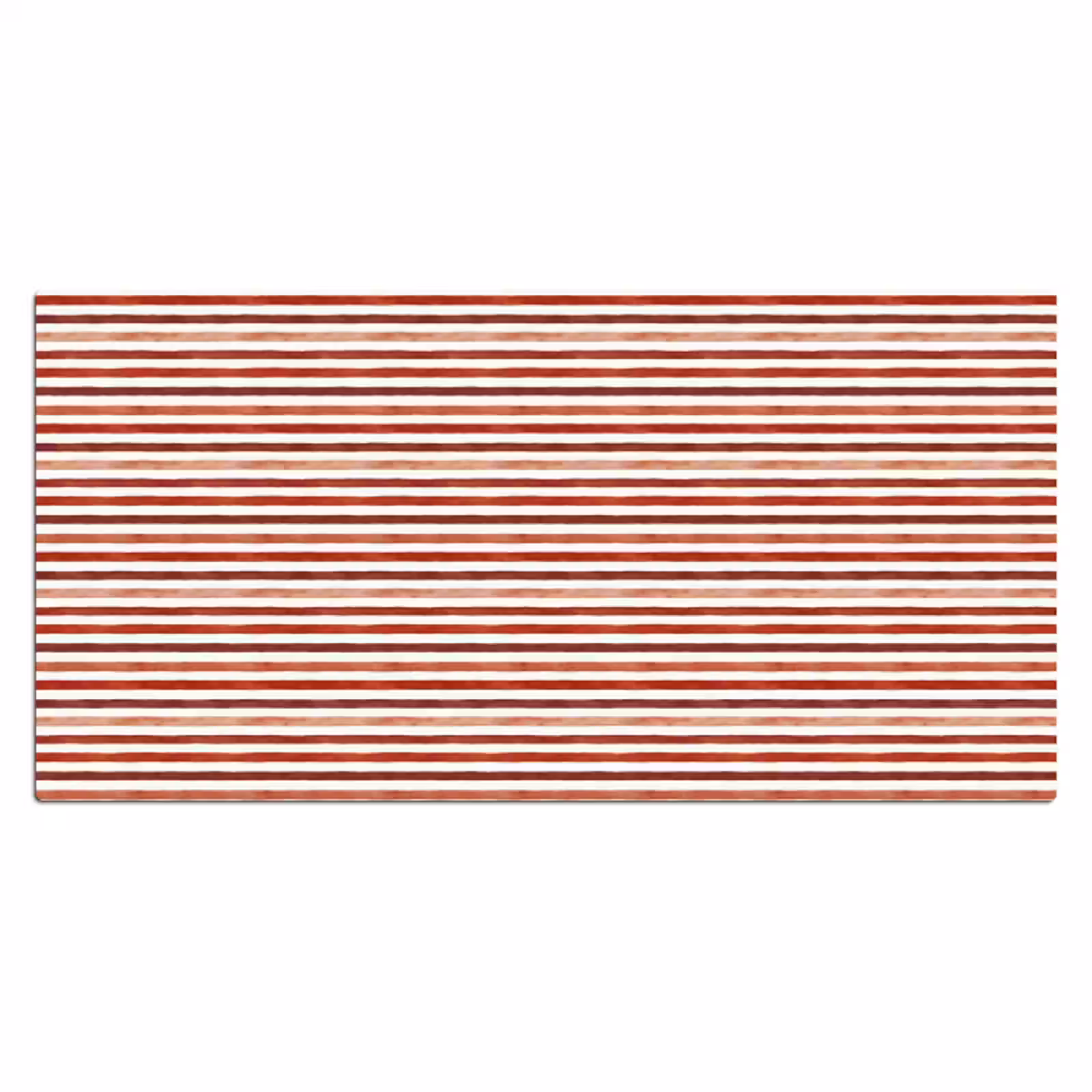 Bureau onderlegger - Nautisch - Chic - Strepen - Rood — 1