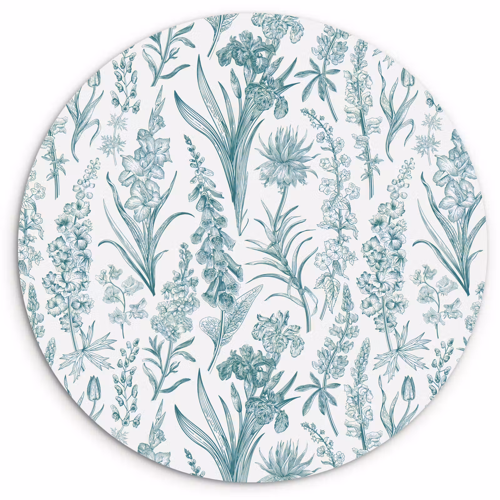 Muurcirkel - Lovely - Garden - Emerald — 1