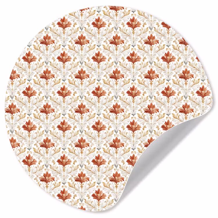 Behangcirkel - Chic - Bloemen - Patroon — 1