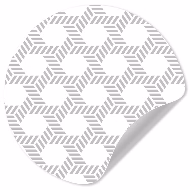 Behangcirkel - Grafisch - Patroon - Modern - Opvallend - Begrensd — 1