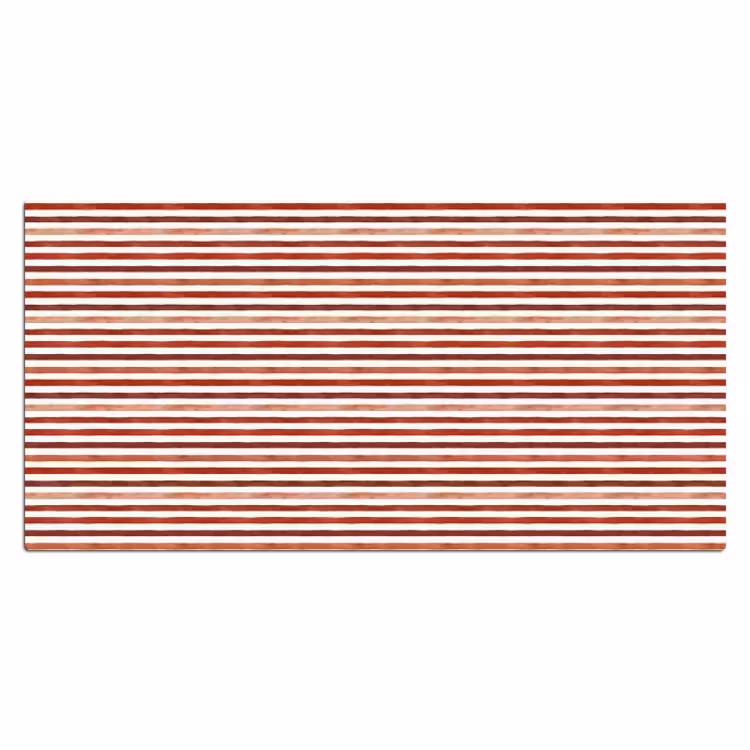Bureau onderlegger - Nautisch - Chic - Strepen - Rood — 1