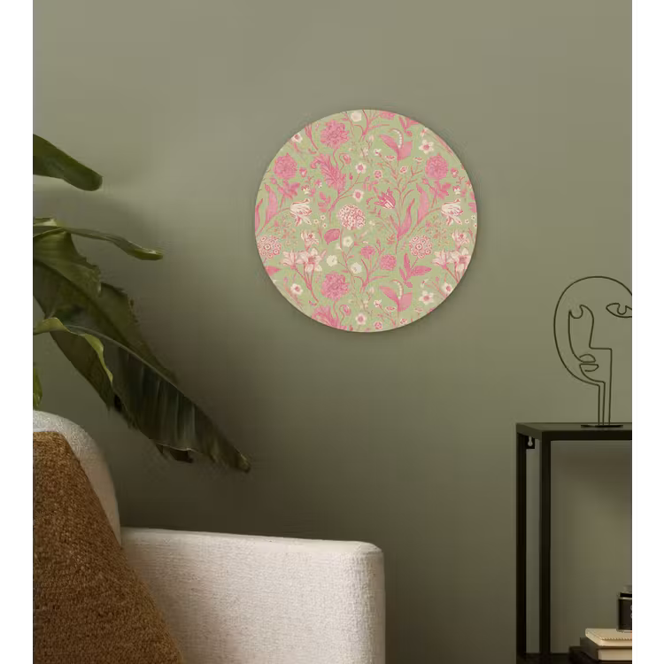Muurcirkel - Classic - Pink - Mint — 3