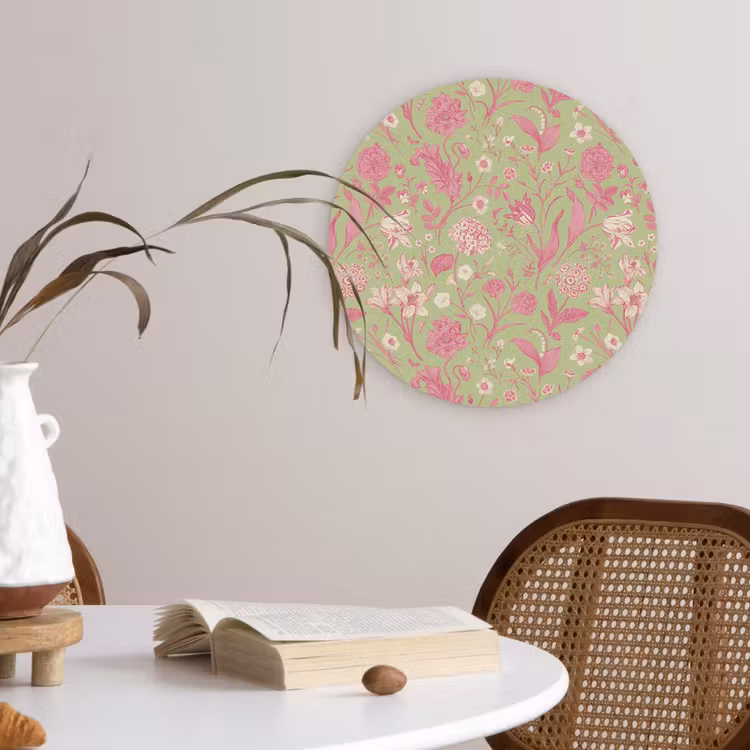 Muurcirkel - Classic - Pink - Mint — 4