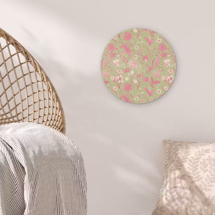 Muurcirkel - Classic - Pink - Mint — 5