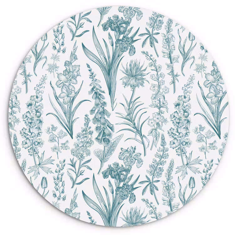 Muurcirkel - Lovely - Garden - Emerald — 1