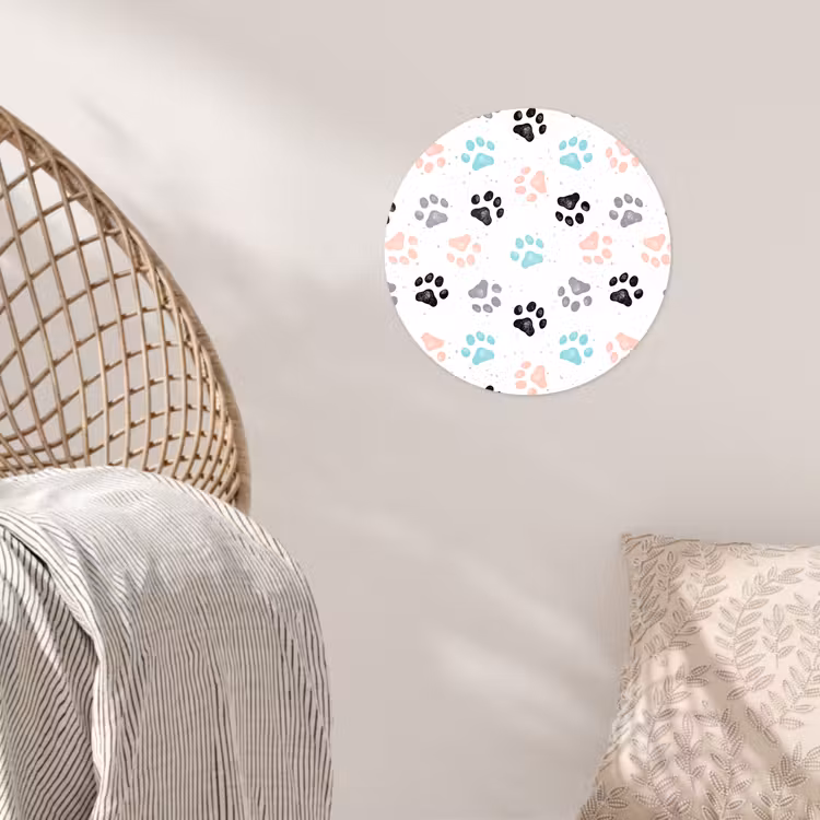 Behangcirkel - Paw - Pattern - Color — 5