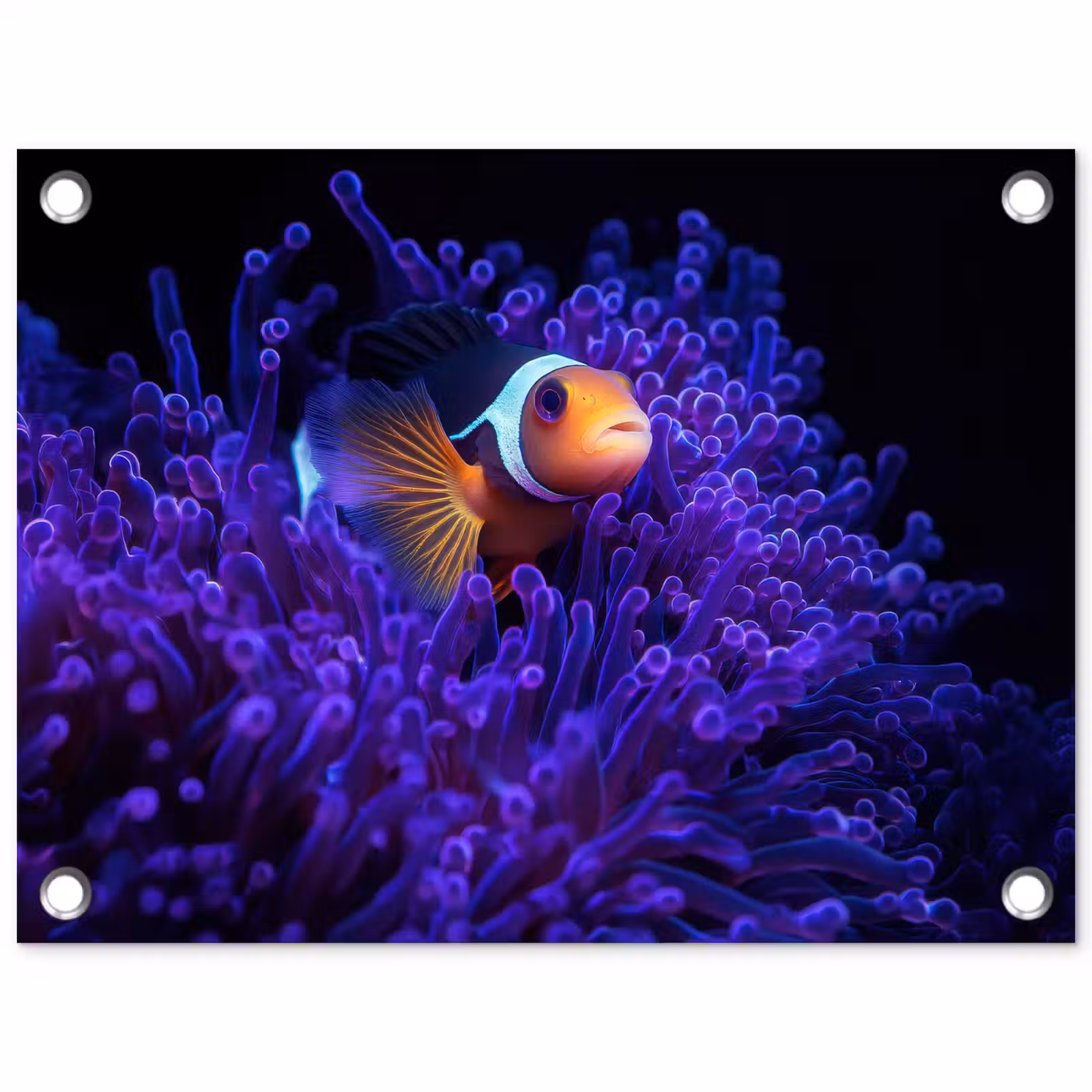Tuinposter - Koraal - Vis - Oranje - Zee — 1