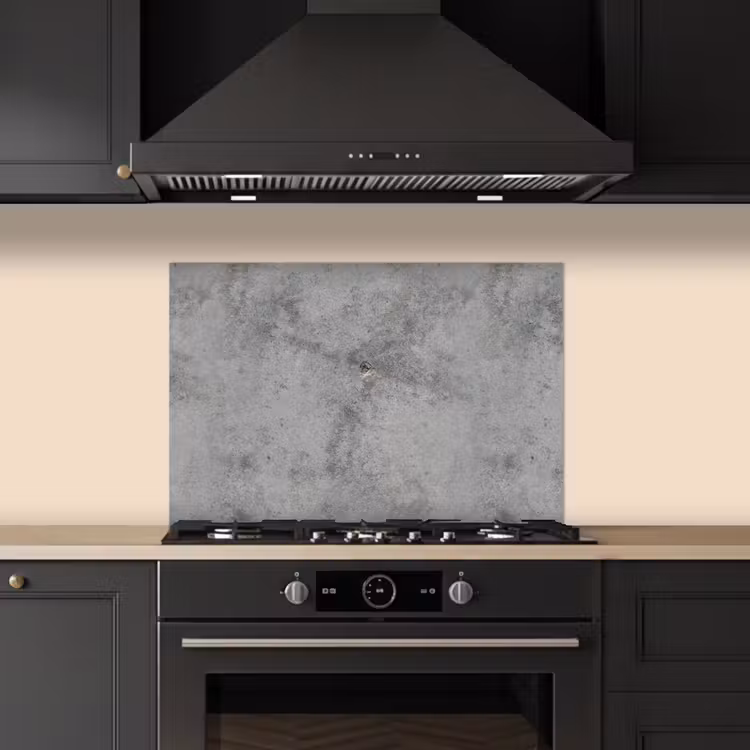 Spatscherm keuken - Beton - Grijs - Patronen — 2