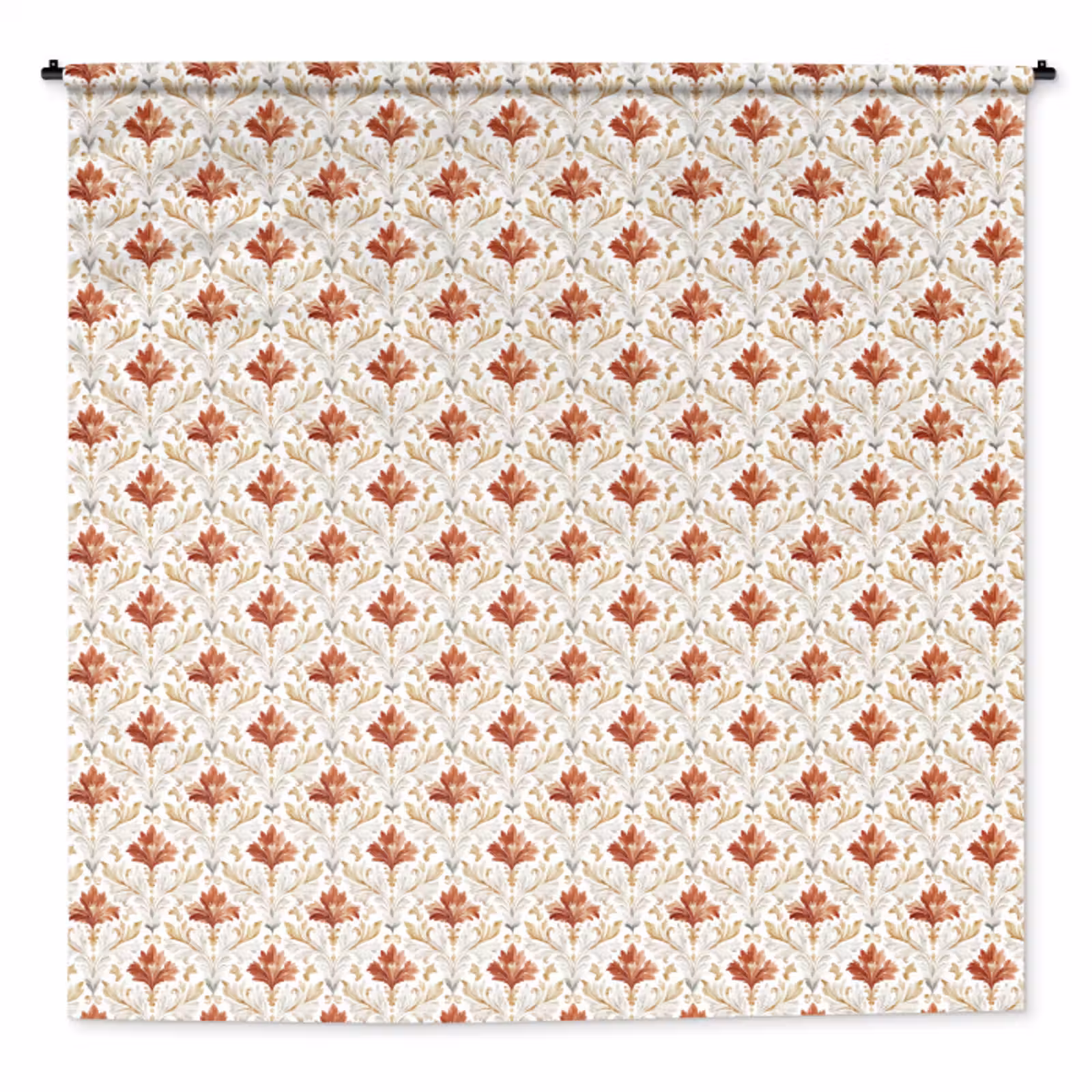 Wandkleed - Chic - Bloemen - Patroon — 1