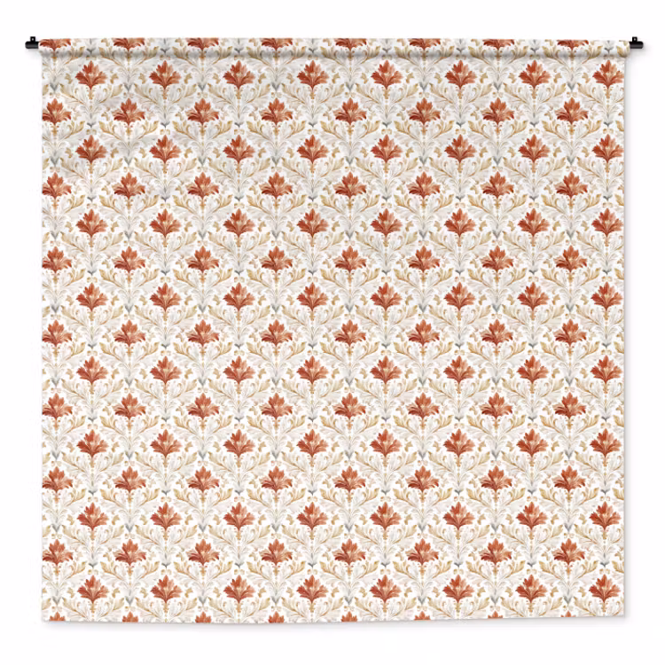 Wandkleed - Chic - Bloemen - Patroon — 1