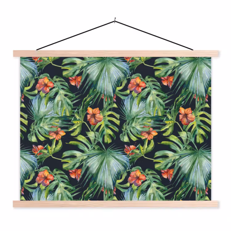 Schoolplaat - Monstera - Jungle - Bladeren — 1