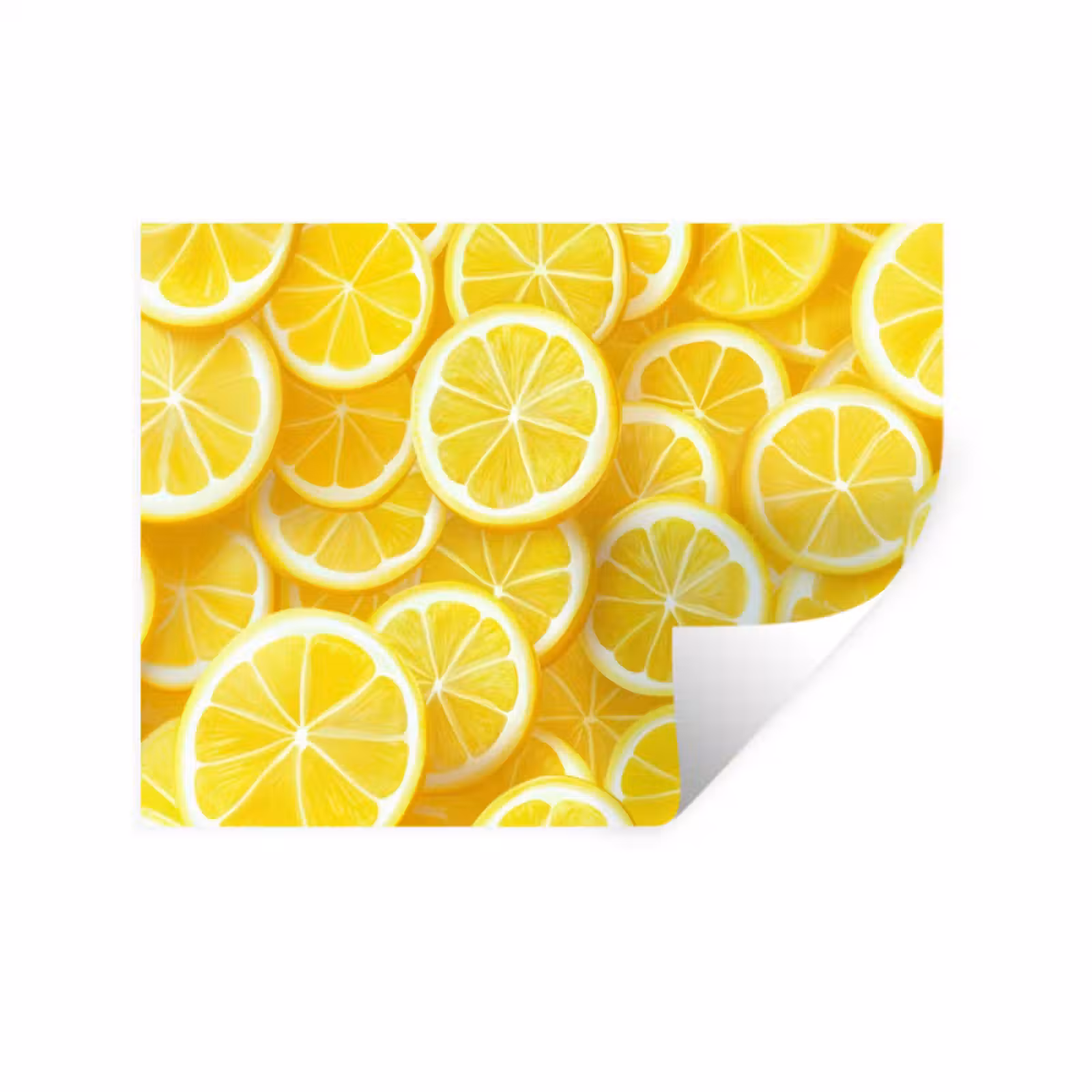 Muursticker - Citroenen - Geel - Zomers - levendig — 1