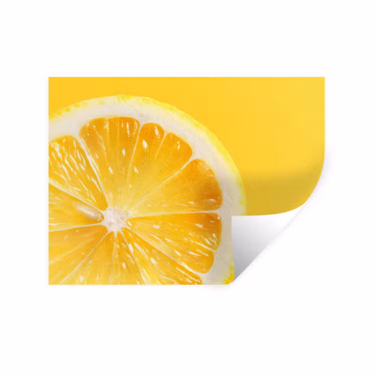Muursticker - Citroen - Geel - Zonnig — 1