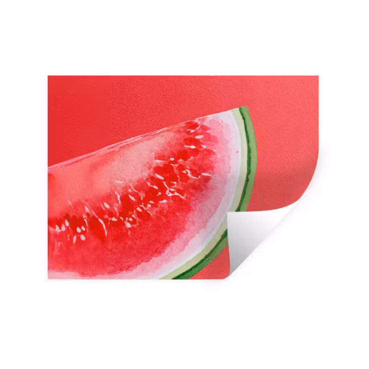Muursticker - Watermeloen - Rood - Zomers — 1